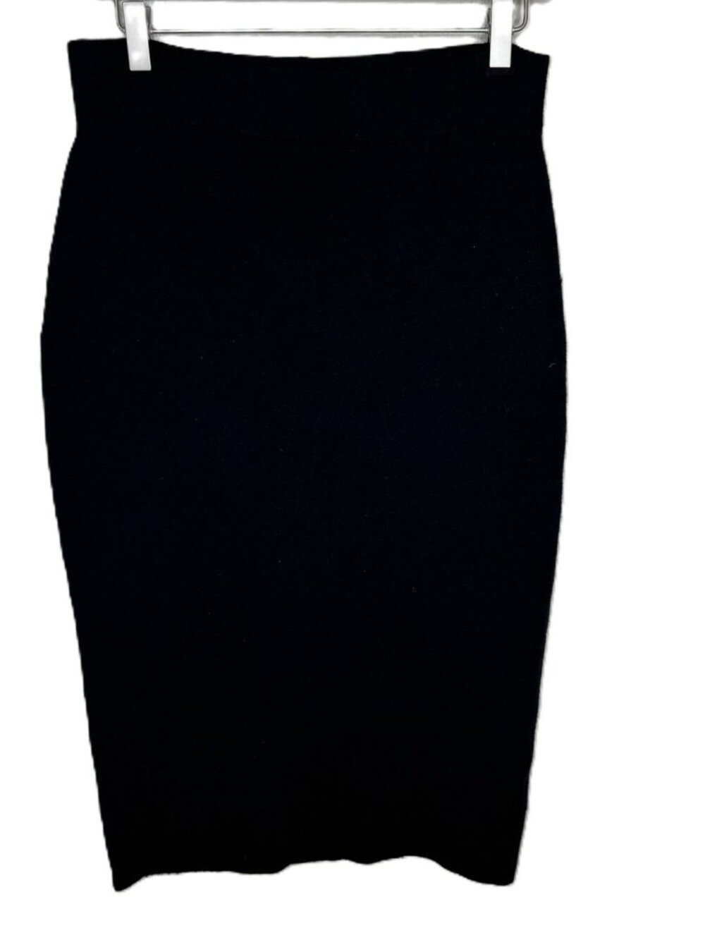 Anthropologie Maeve Black Knit Pencil Skirt, Stretchy, Sweater Material, Medium
